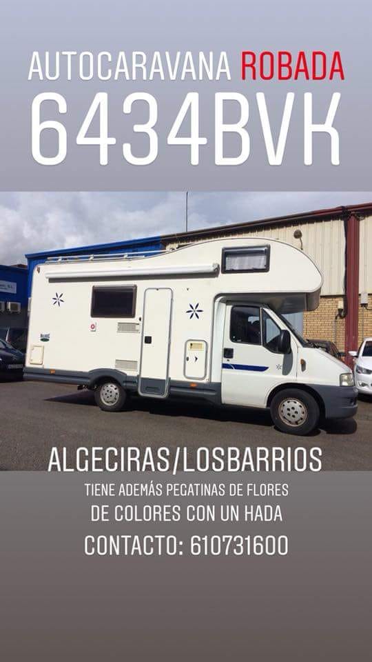 Autocaravana robada